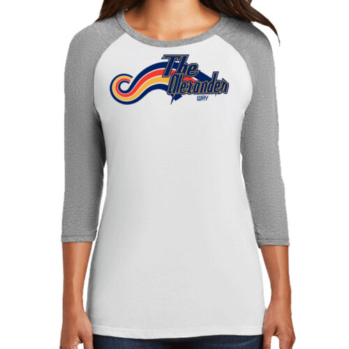 Alexander Way Tri-Blend Baseball Tee Thumbnail