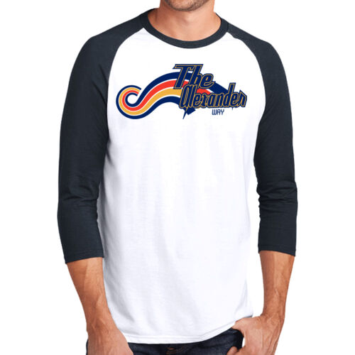 Alexander Way Tri-Blend Baseball Tee Thumbnail